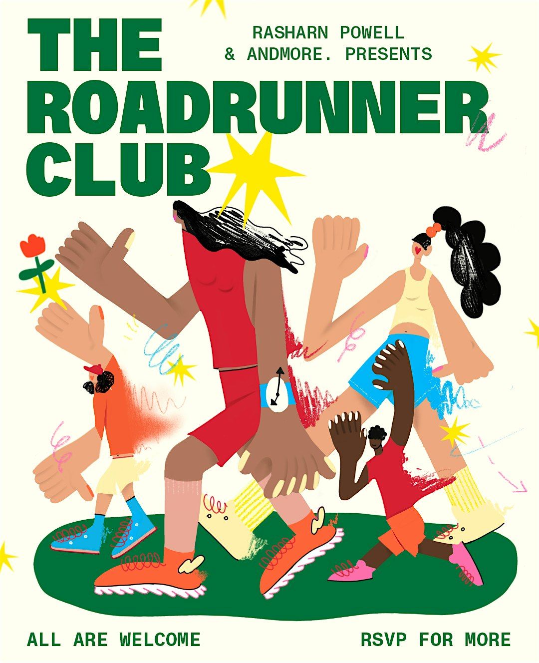 THE ROADRUNNER CLUB: AMSTERDAM presented by Rasharn Powell & andmore.