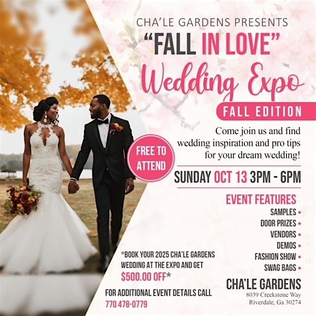 Cha'le Gardens Fall Wedding Expo