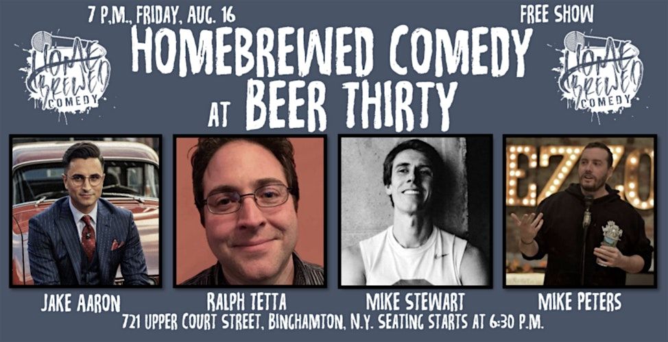 Homebrewed Comedy at Beer Thirty