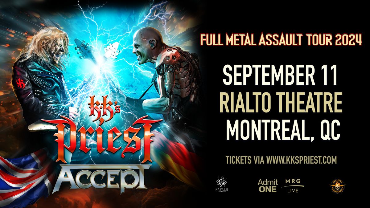 KK's Priest \/ ACCEPT - Full Metal Assault Tour (Montreal)