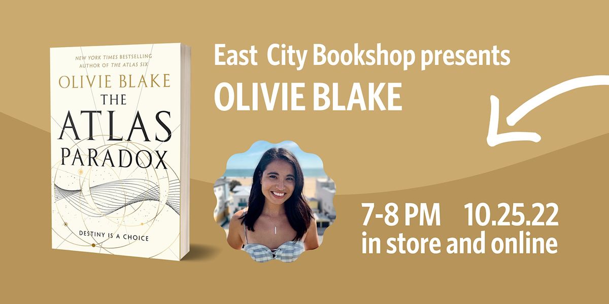 Hybrid Event: Olivie Blake, The Atlas Paradox