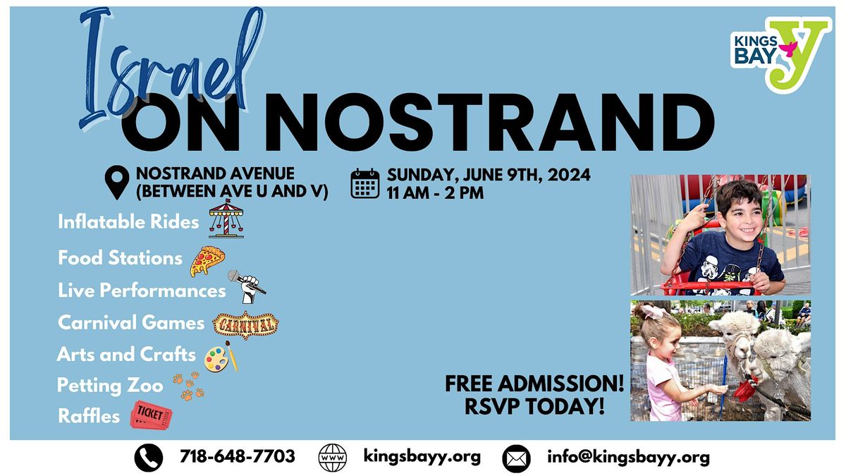 Kings Bay Y Annual Israel on Nostrand Celebration!