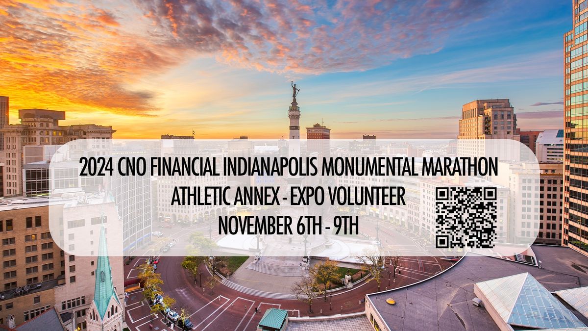 2024 CNO Financial Indianapolis Monumental Marathon Volunteer Sign Up