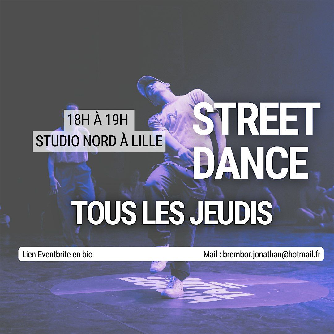 Apprends la Street Dance au Studios Nord \u00e0 Lille ! \u2728