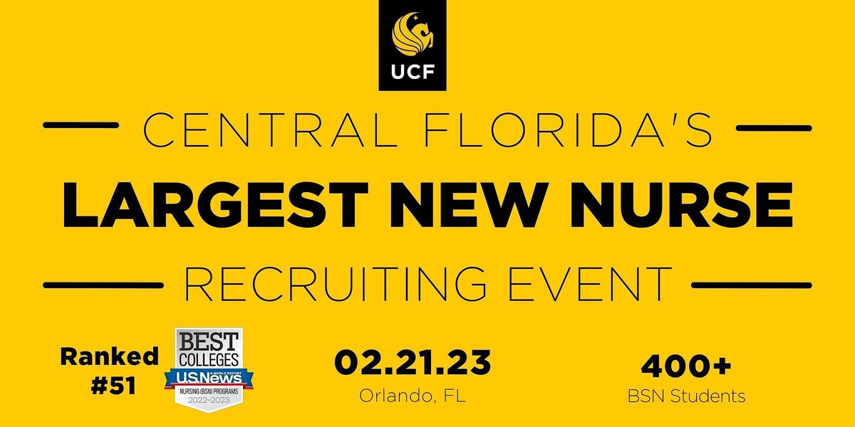 Nursing Career Fair 2023, University of Central Florida, The Venue at