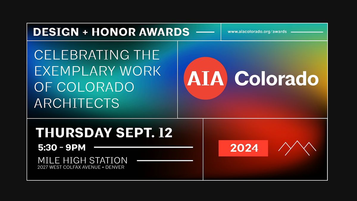 2024 Design + Honor Awards Celebration Event