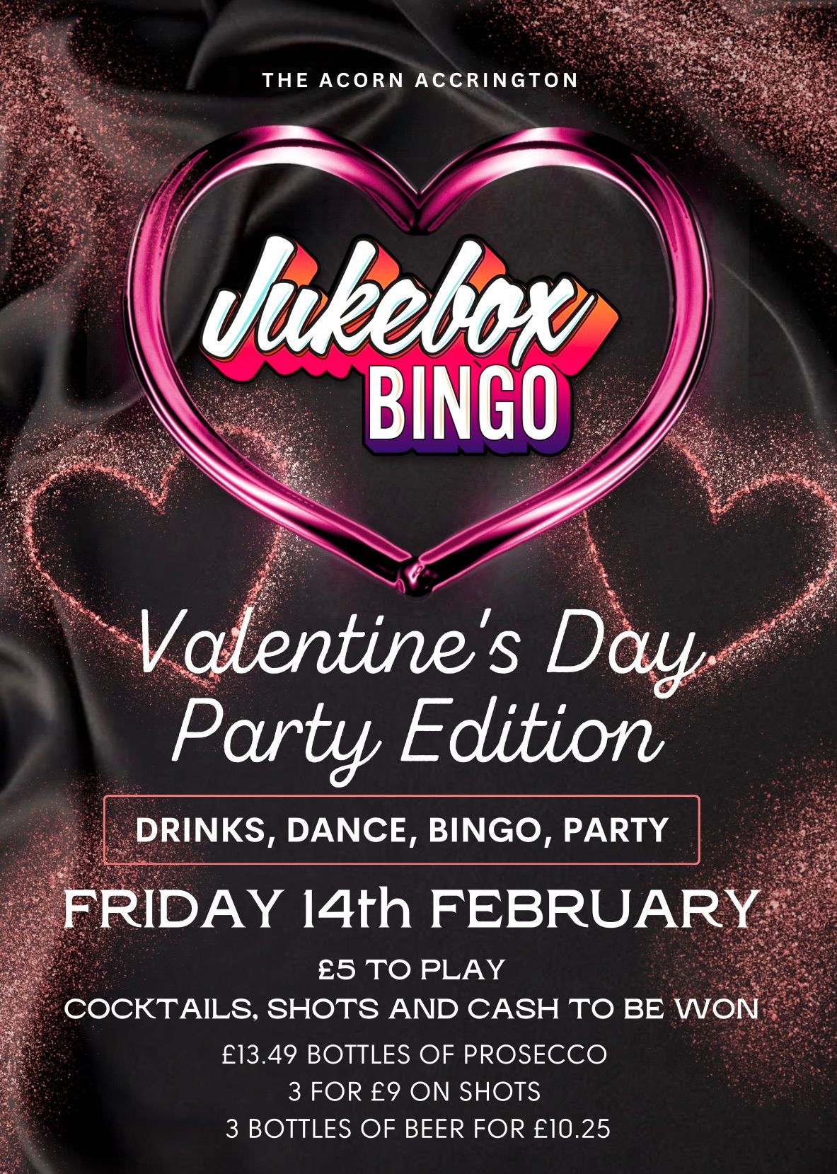 Valentines Jukebox Bingo and Karaoke \ud83c\udfa4 