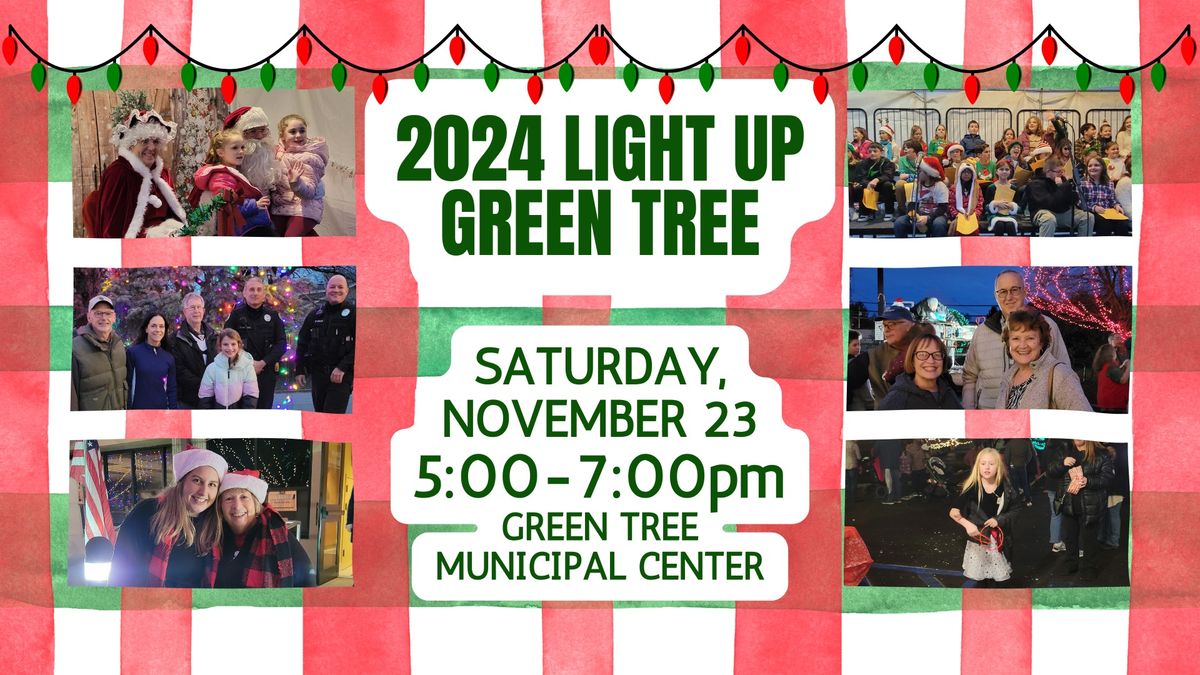 2024 Light Up Green Tree