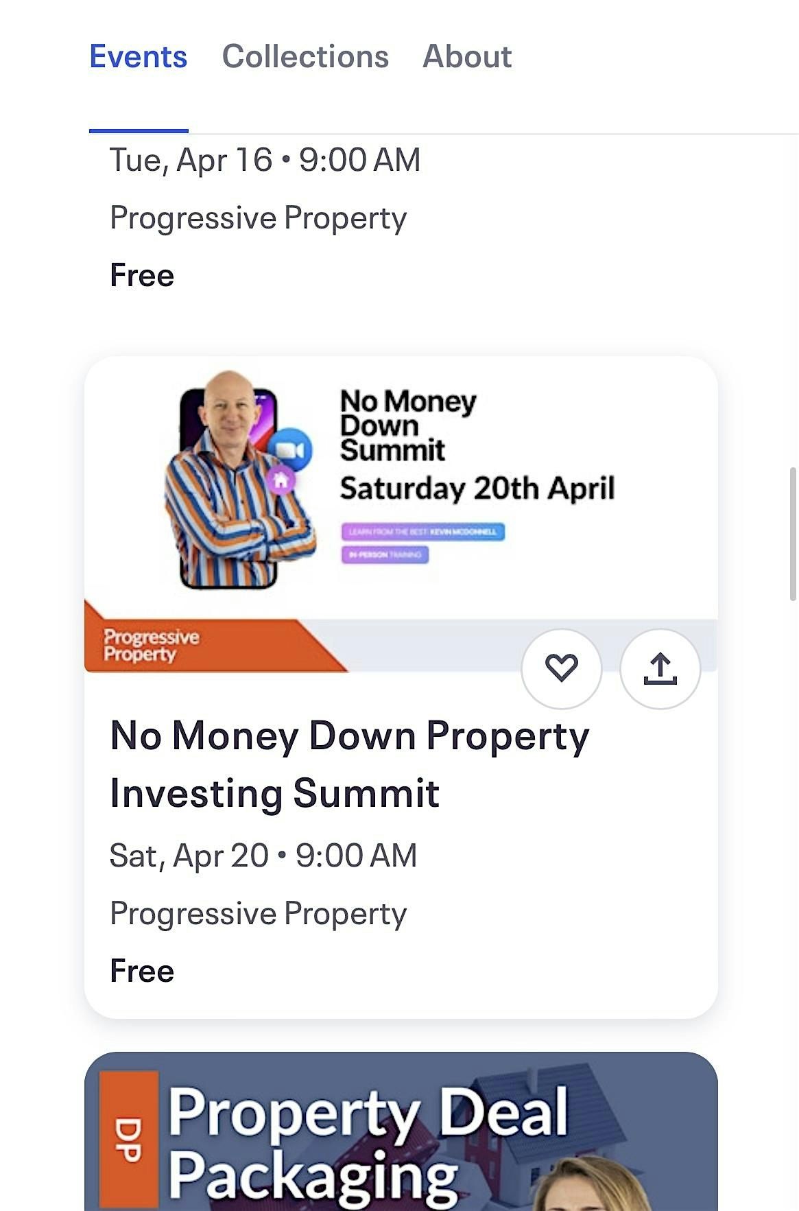No Money Down Property Investing Summit