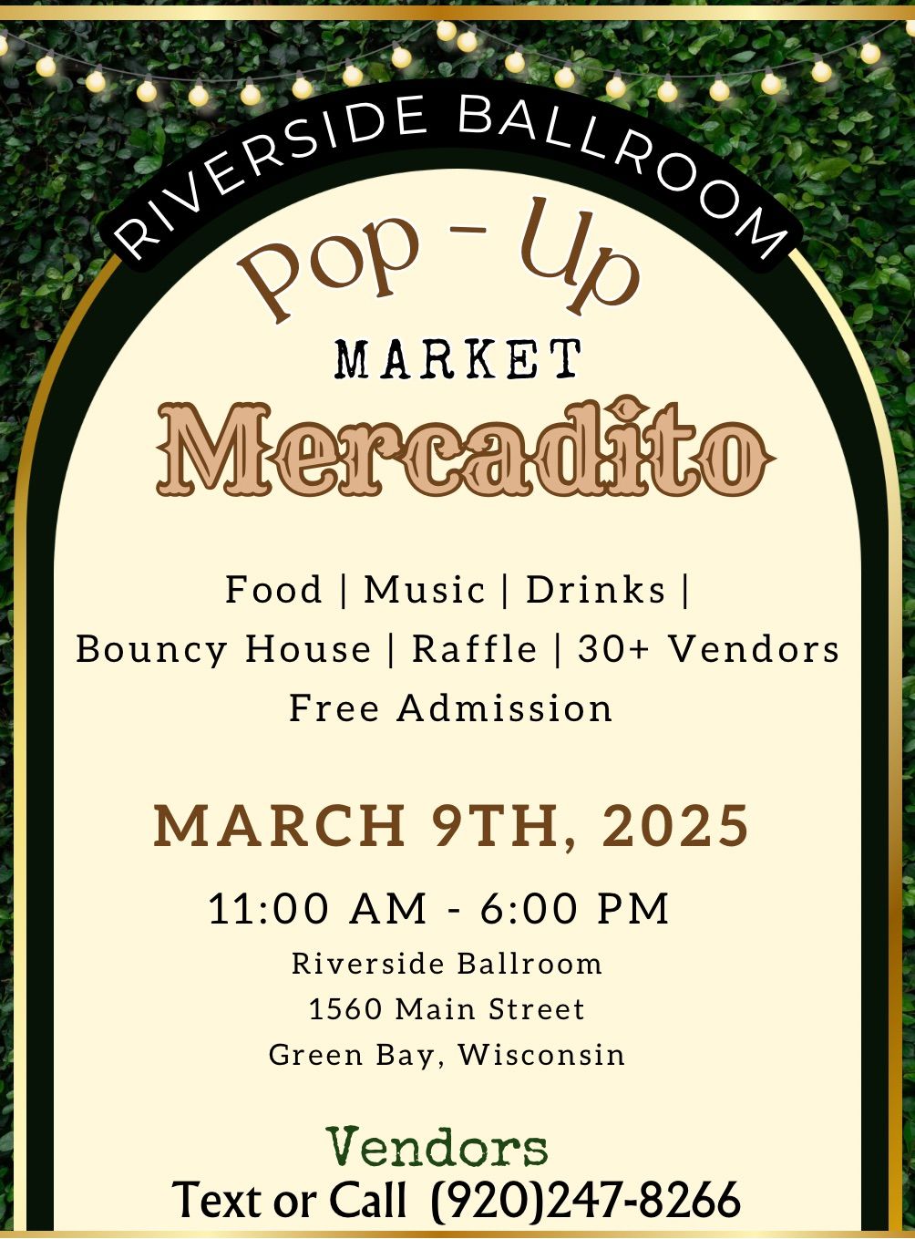 Winter Pop-up Market