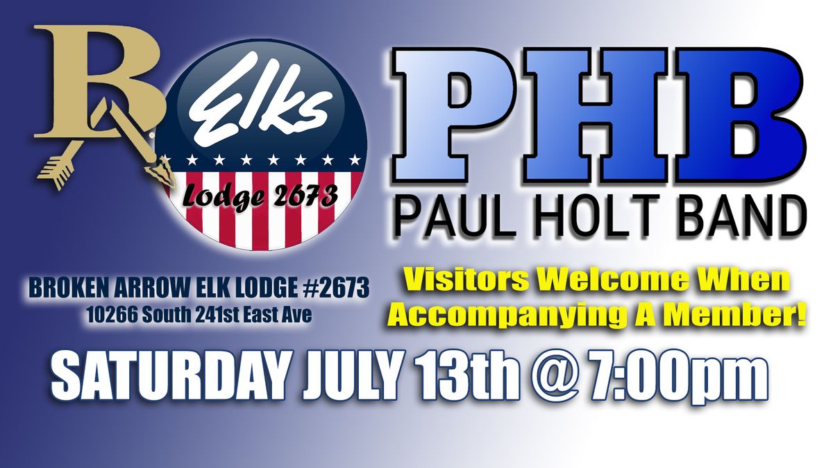 PHB at BA Elks Lodge - PARTY TIME!