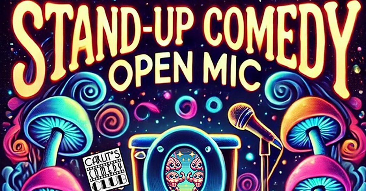 MONDAY NIGHT OPEN MIC - English Stand-up Comedy