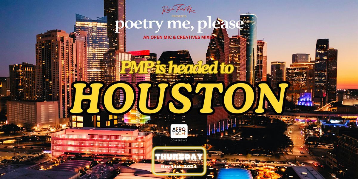 poetry me, please: Open Mic & Creatives Mixer