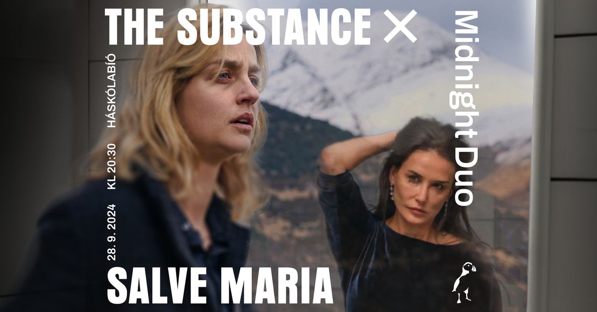 Mi\u00f0n\u00e6turtvenna \/ Midnight Duo: The Substance & Salve Maria