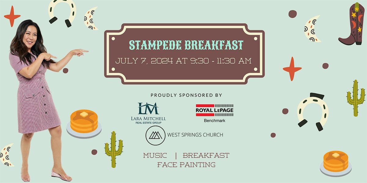 3rd Annual West Side Stampede Breakfast Event