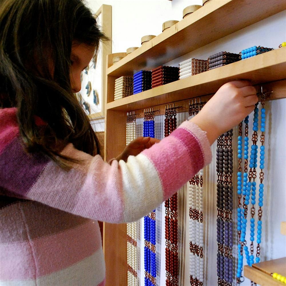 Montessori Parent Talk: From Squaring to Cubing with the Bead Cabinet