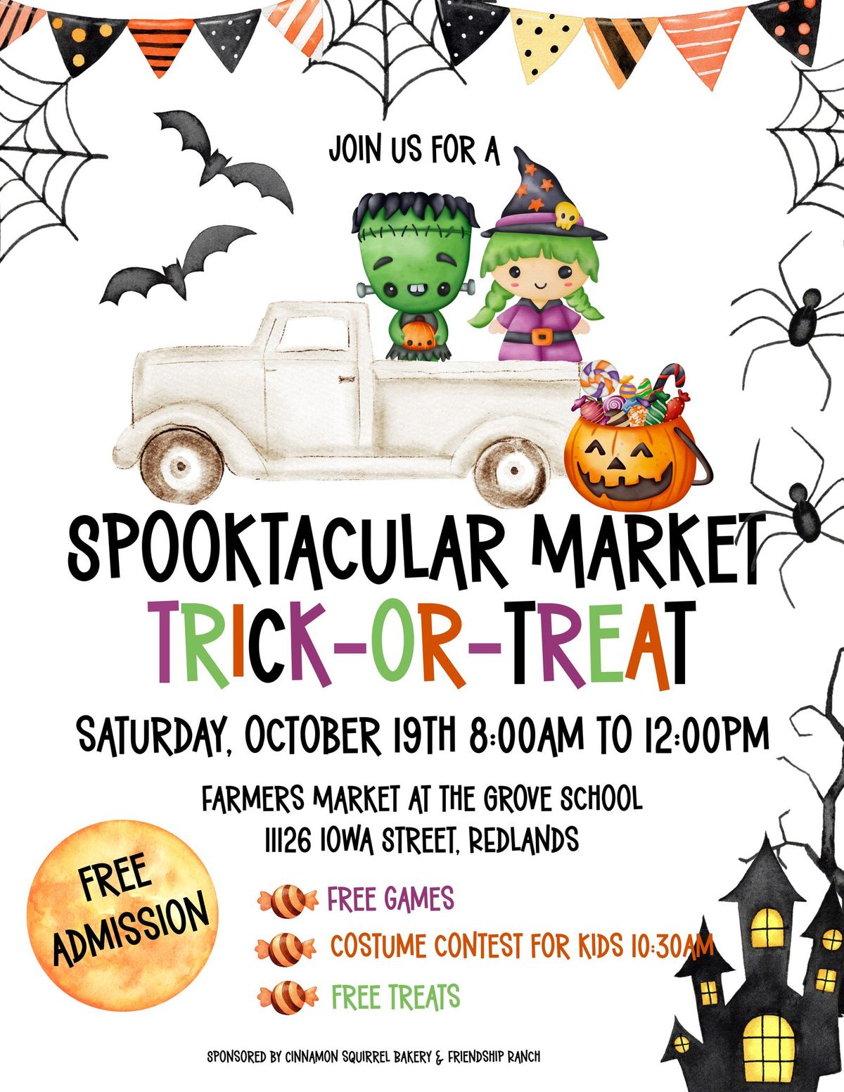 Spooktacular Halloween Trick or Treat Market