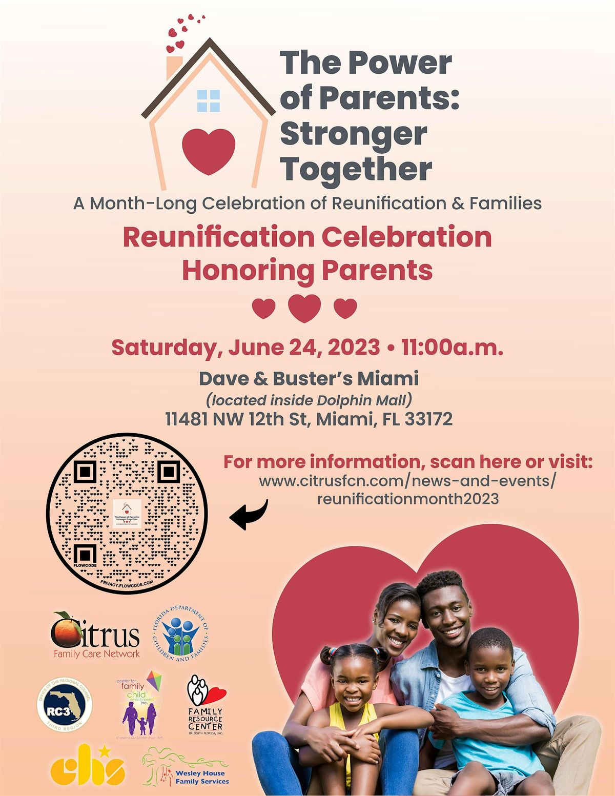 The Power of Parents: Stronger Together- Celebration of Reunification 2024