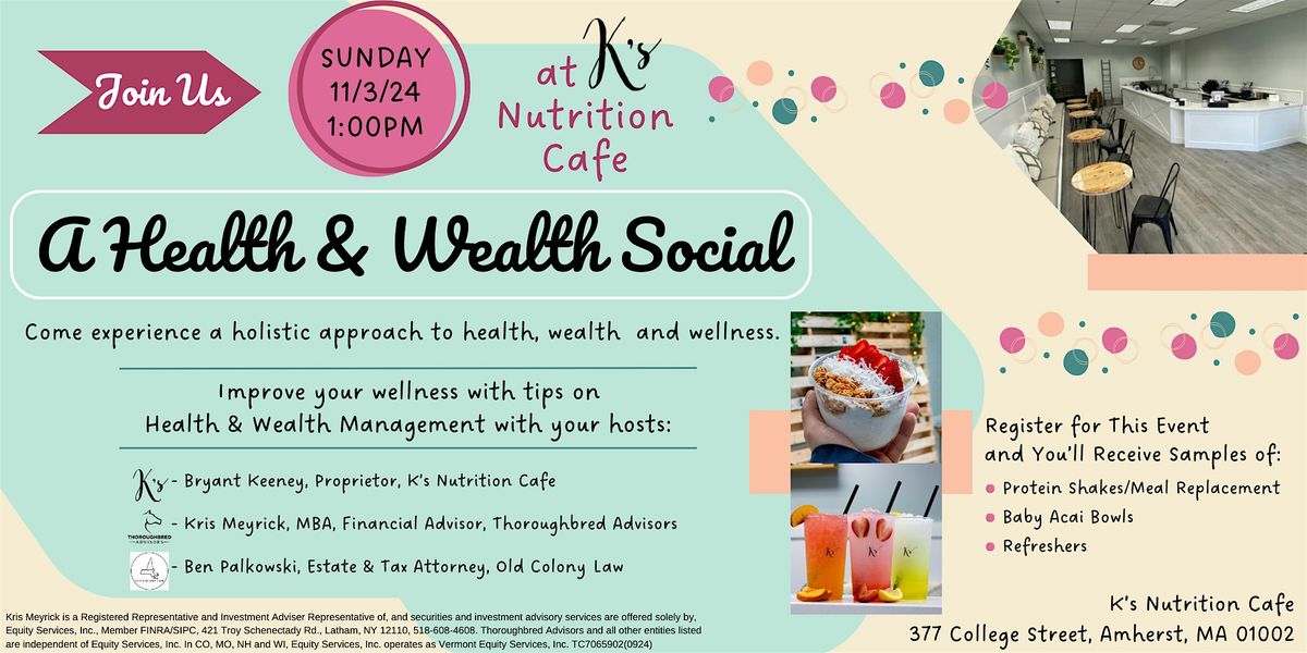 A Health & Wealth Social