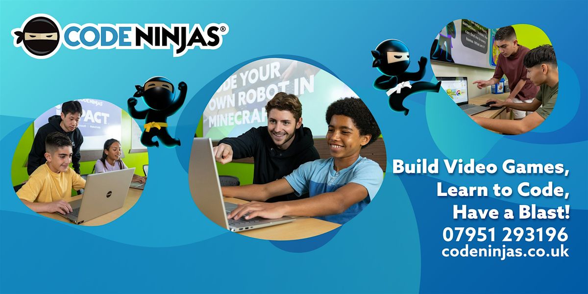 Code Ninjas Livingston Saturday Open Day 10am - 12 Noon