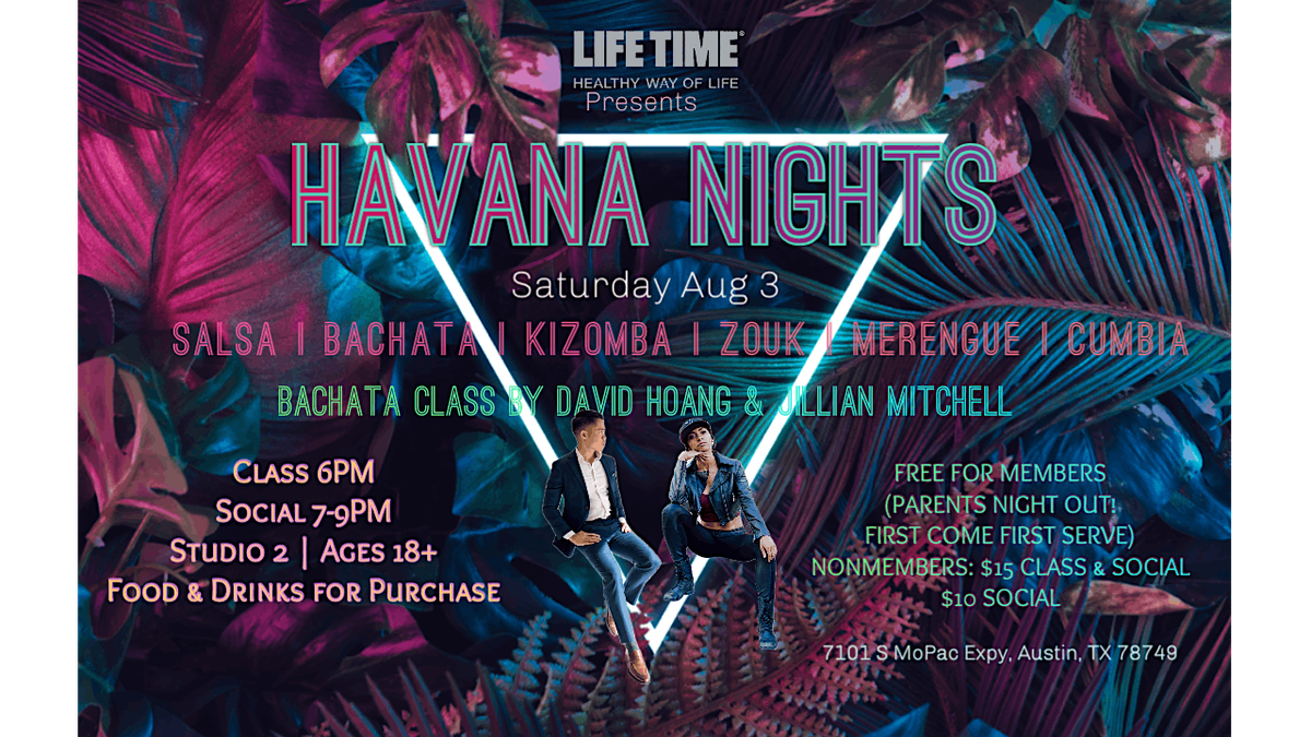 Havana Nights at Life Time South Austin