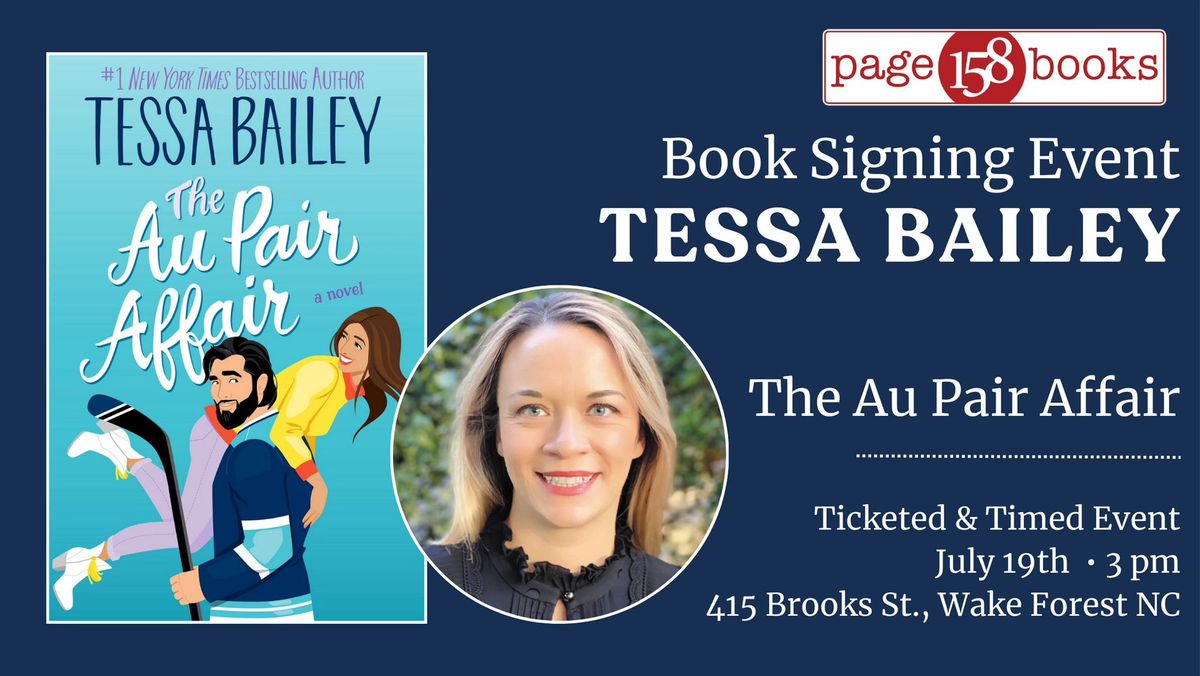 Author Event: Tessa Bailey Signing