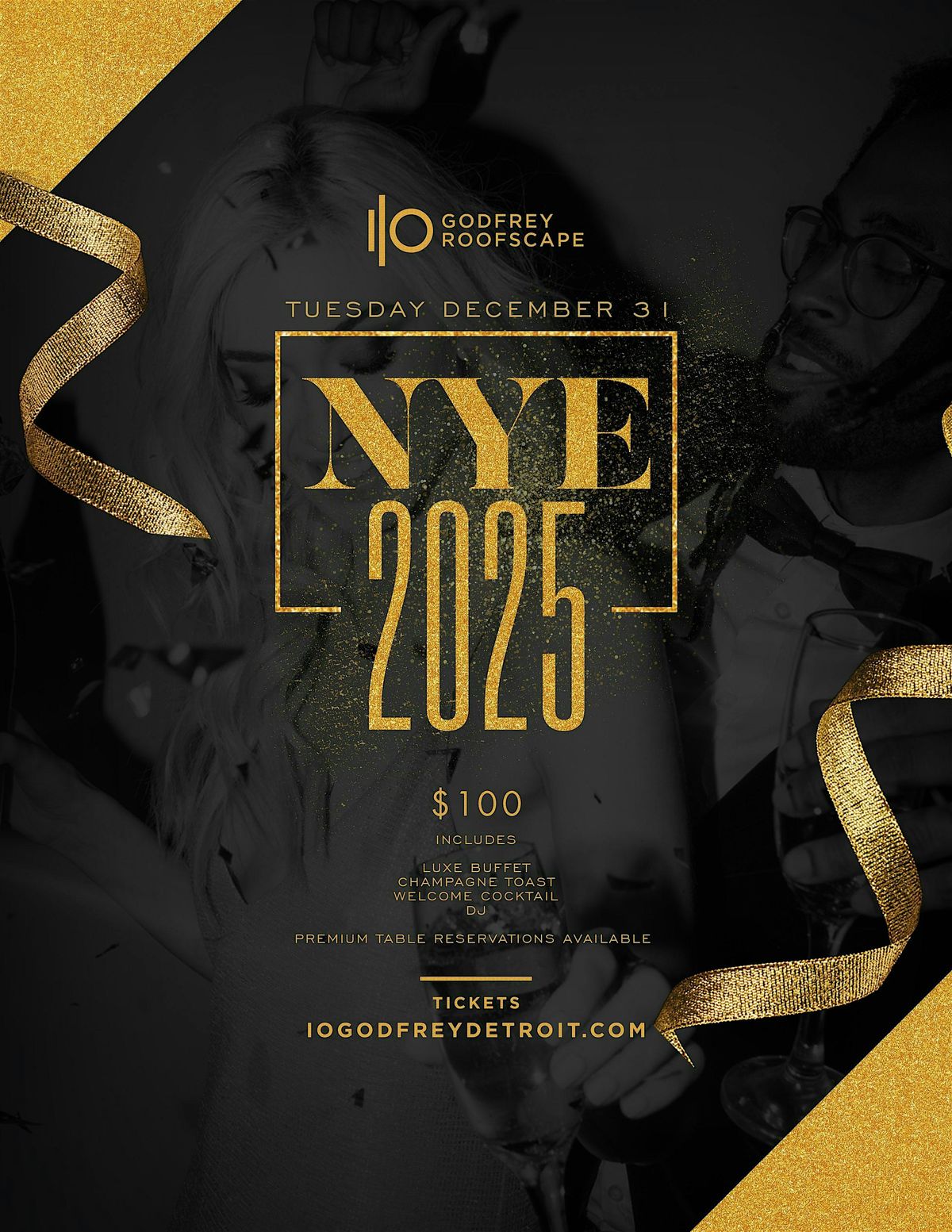 New Year's Eve at I|O Godfrey Rooftop