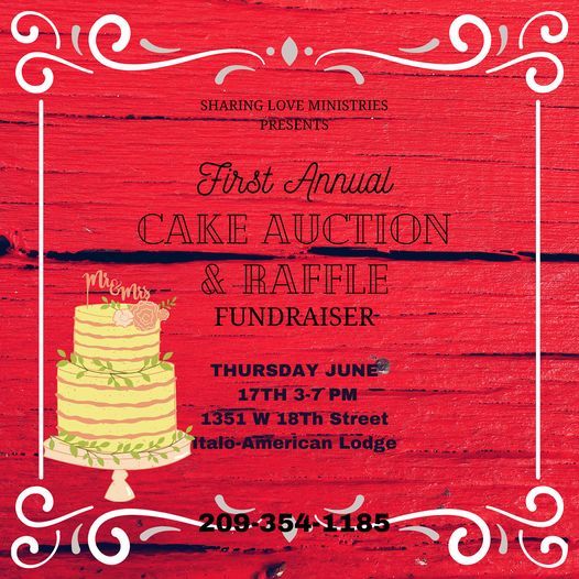 CAKE AUCTION & RAFFLE FUNDRAISER
