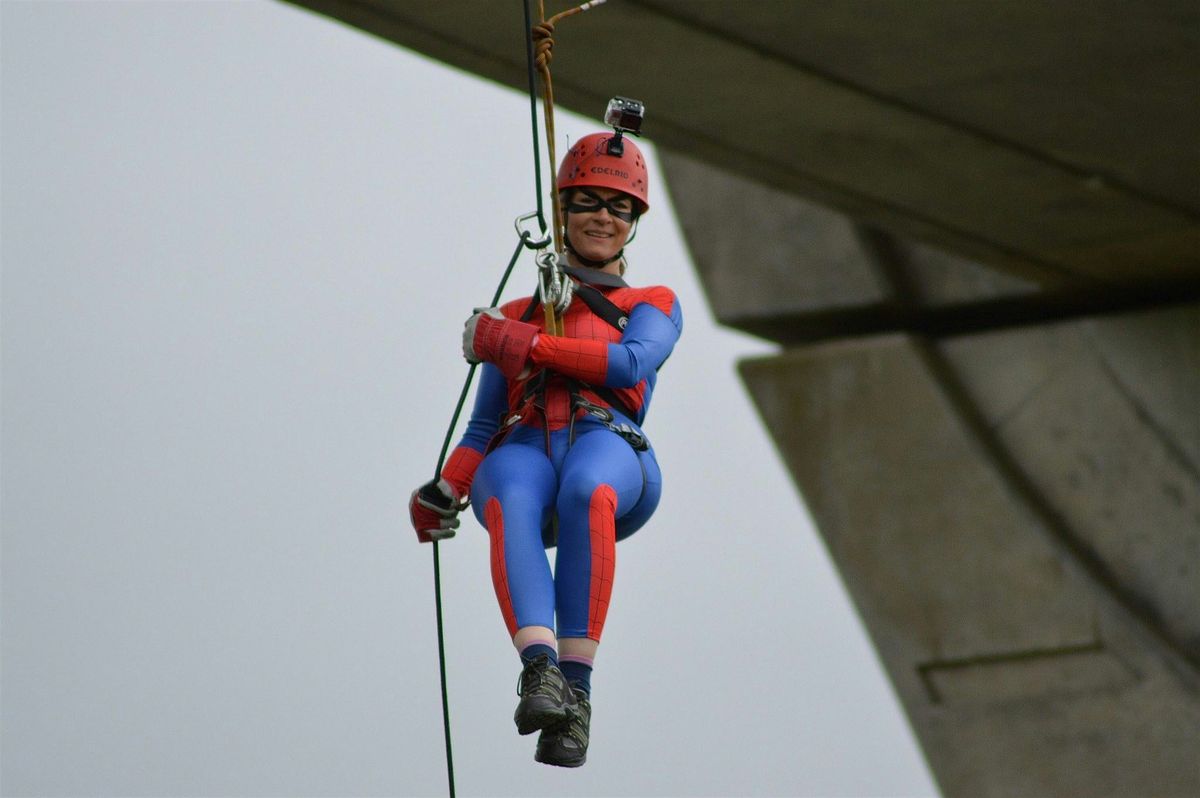 Abseil in aid of Scottish Huntington's Association