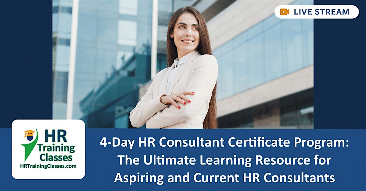 4-Day HR Consultant Certificate Program