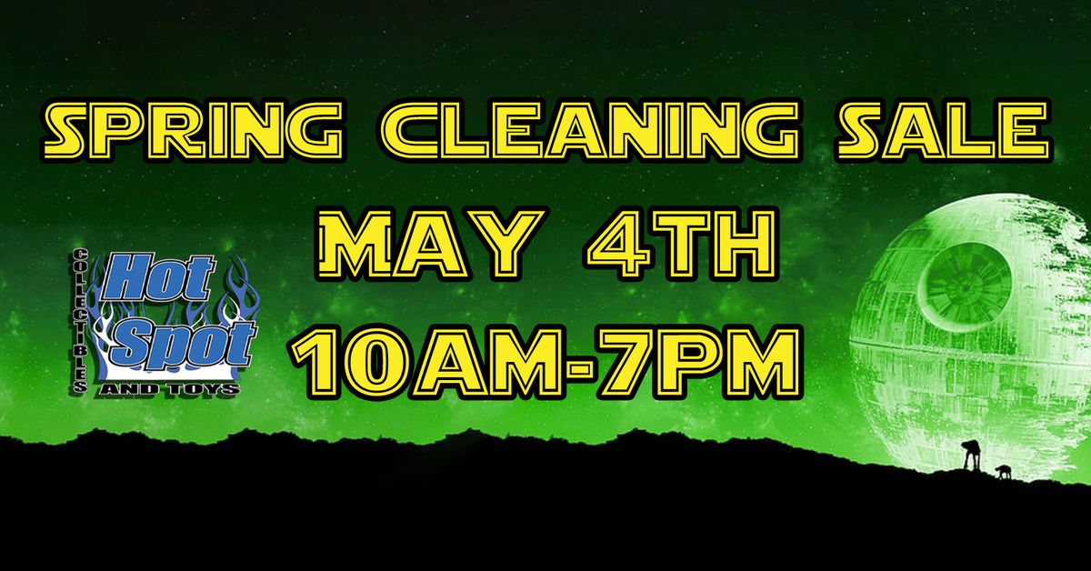 Annual Spring-Cleaning Sale 