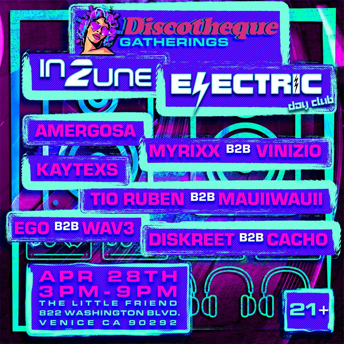 Electric Day Club w\/ Discotheque Gatherings