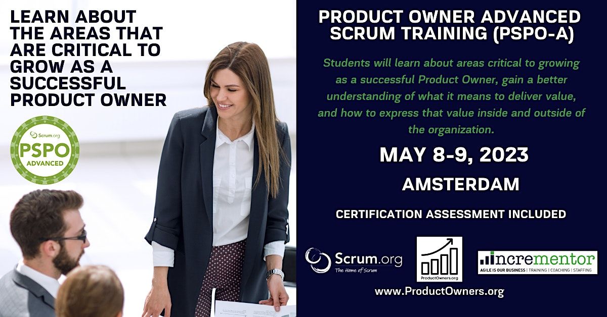 Certified Training | Product Owner - Advanced (PSPO-A)