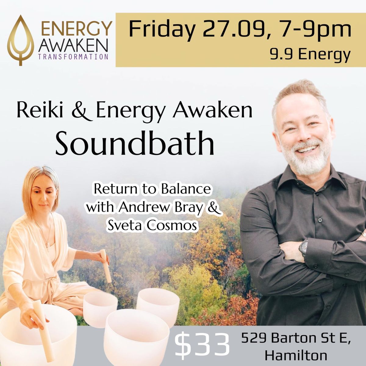 Energy Awaken & Reiki Soundbath