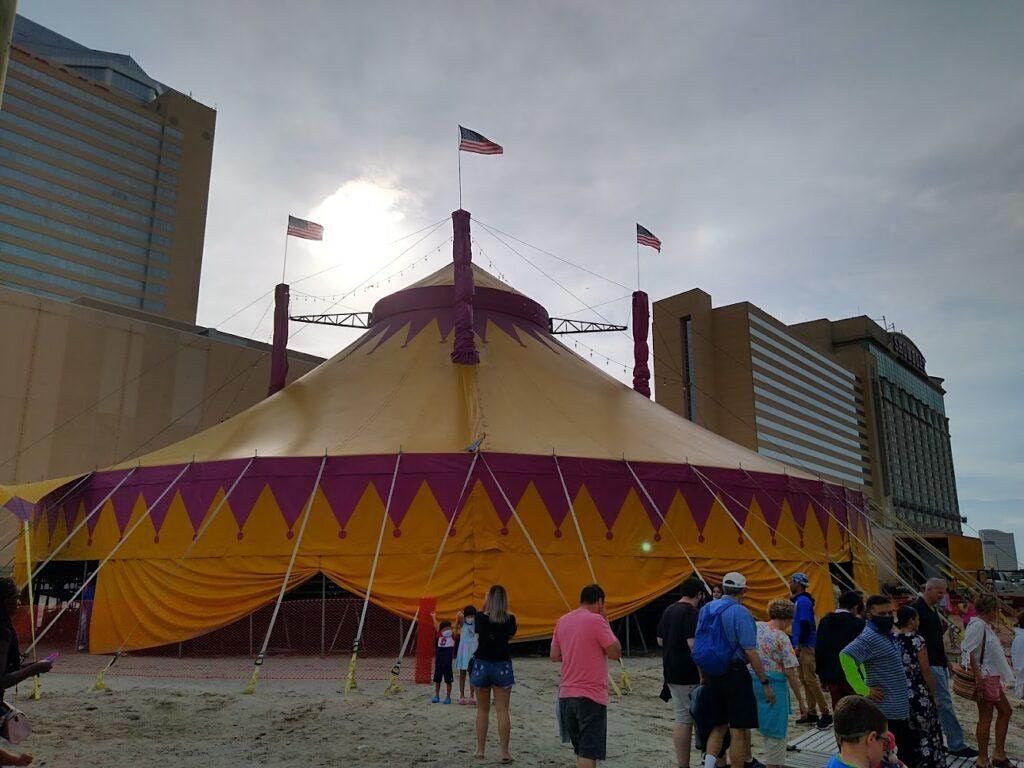 AC JOKES  Comedy at Showboat Circus Bigtop. 7 Days a week. Atlantic City