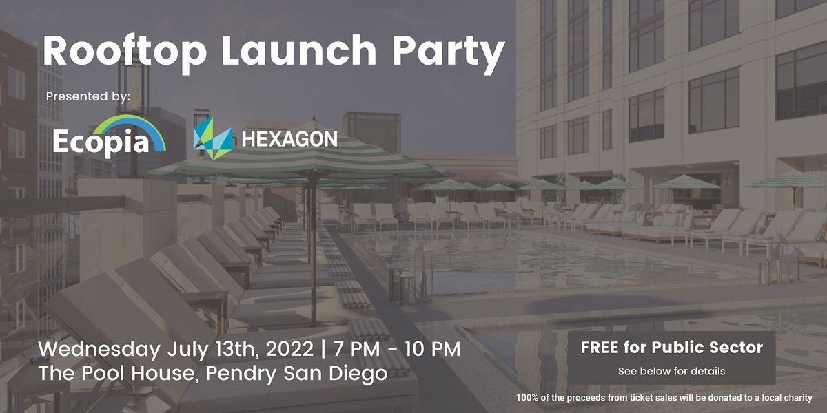 Rooftop Launch Party - Presented by Ecopia AI and Hexagon