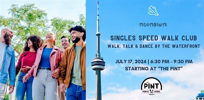 Singles Speed Walk Club |  Walk, Talk & Dance by the Waterfront