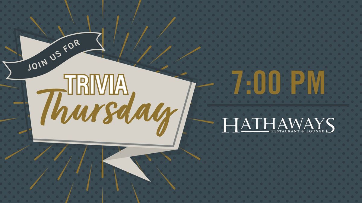 Trivia Thursday