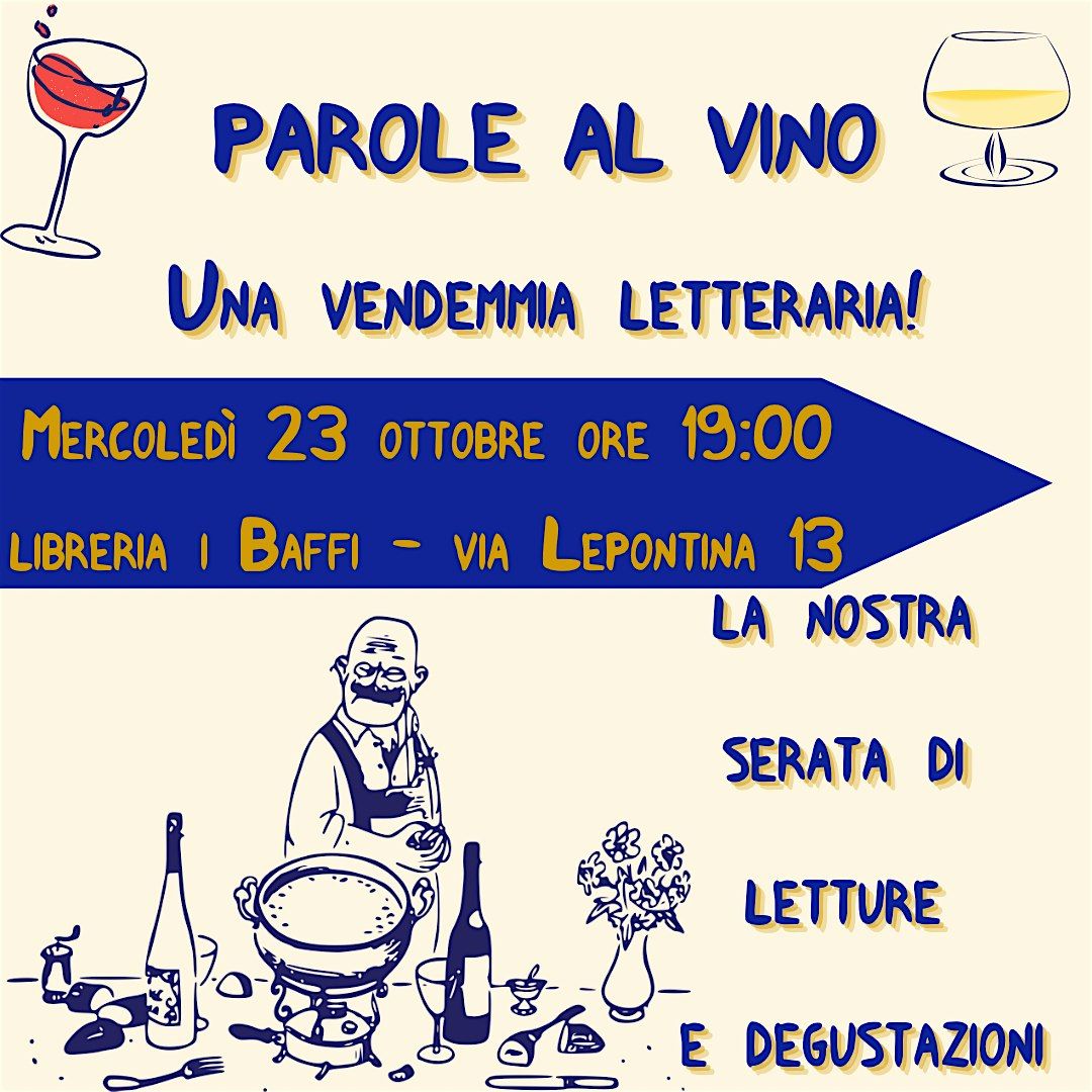 Serata di letture e degustazione