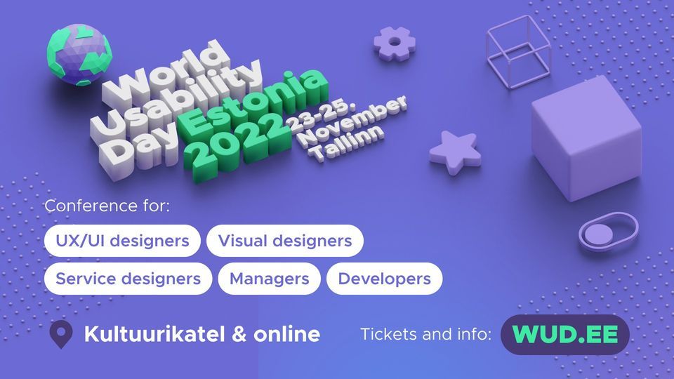 World Usability Day Estonia 2022