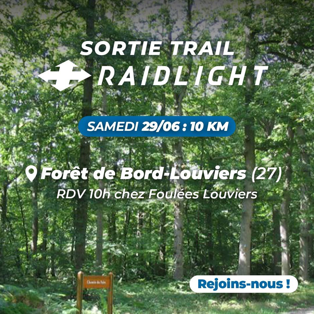 Sortie running TRAIL avec Raidlight by Foul\u00e9es Louviers