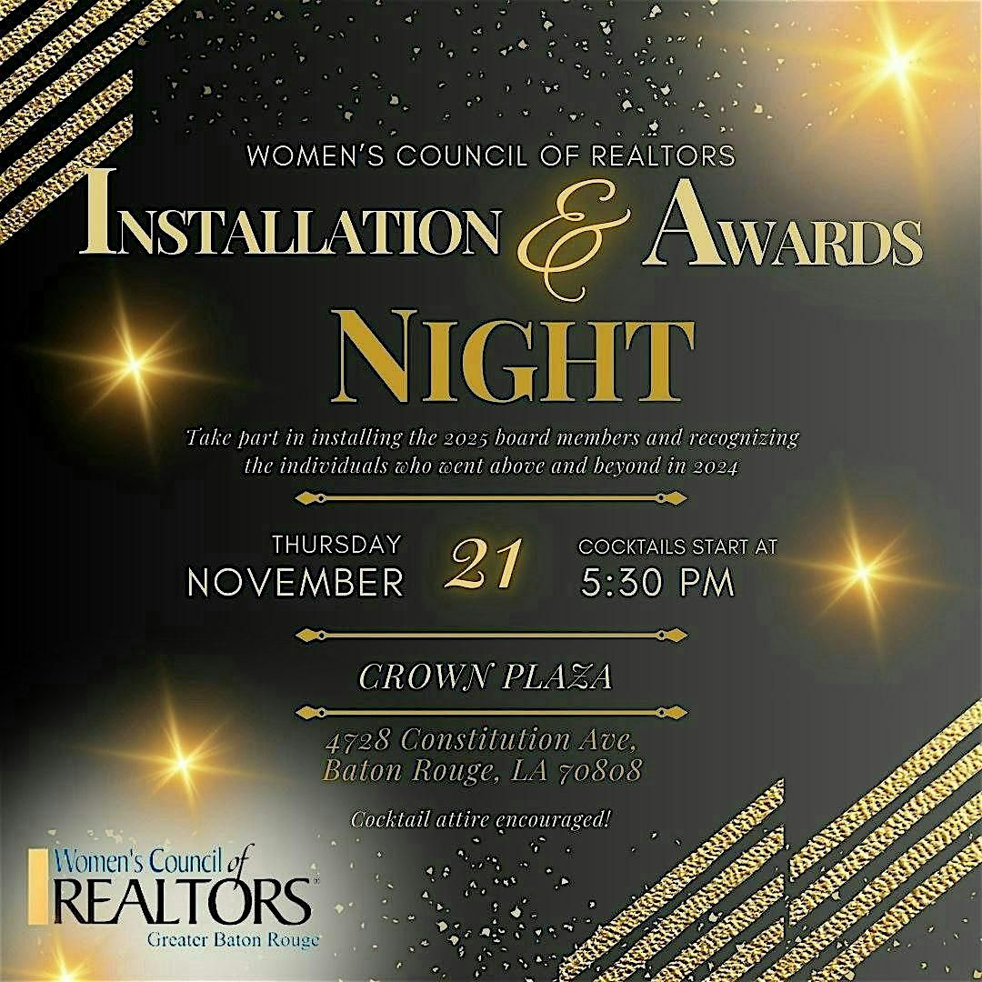 Installation and Awards Night