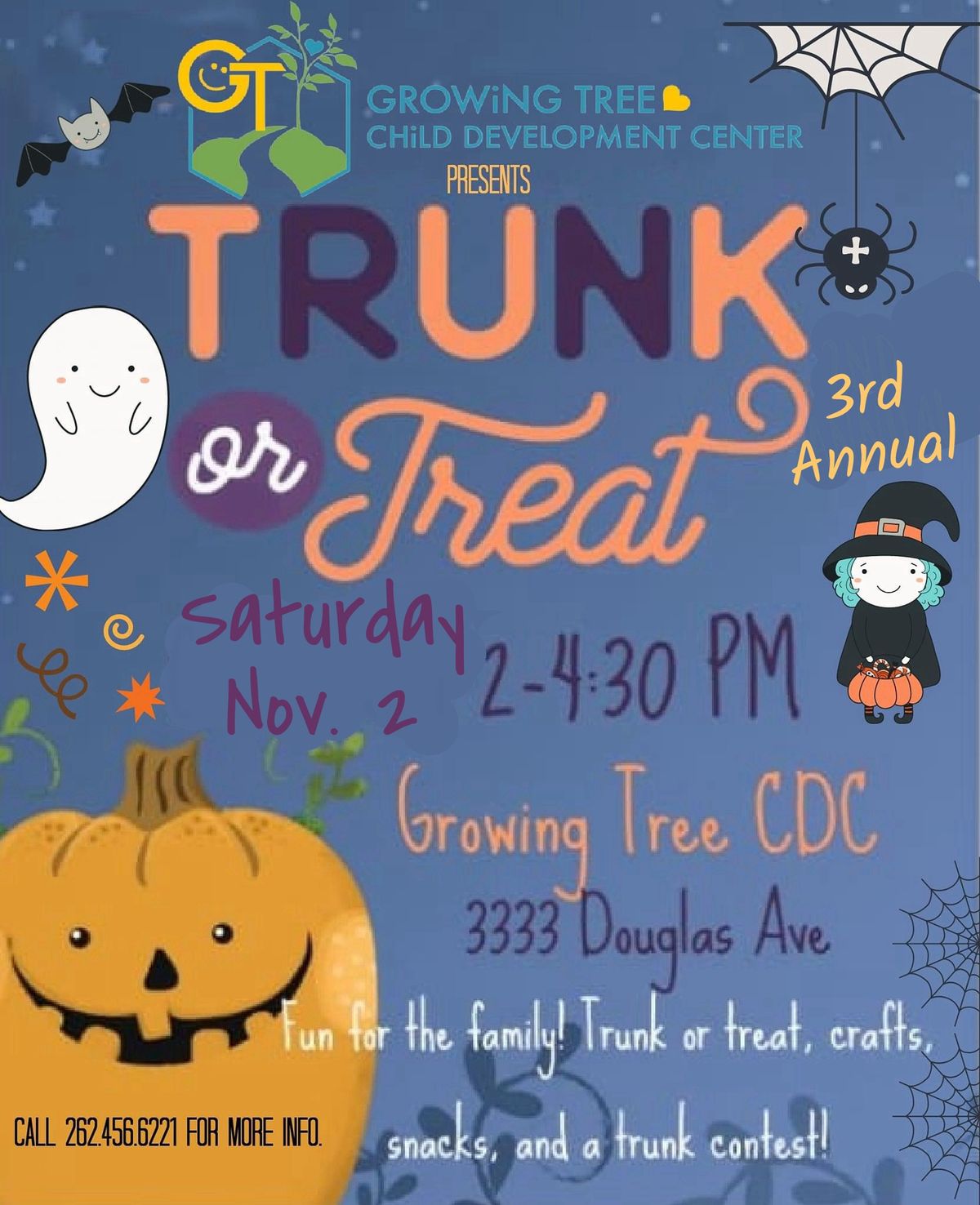 GTCDC 3rd Annual Trunk or Treat 