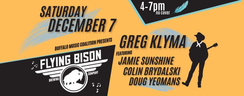 Saturday Sessions at Flying Bison - Greg Klyma 