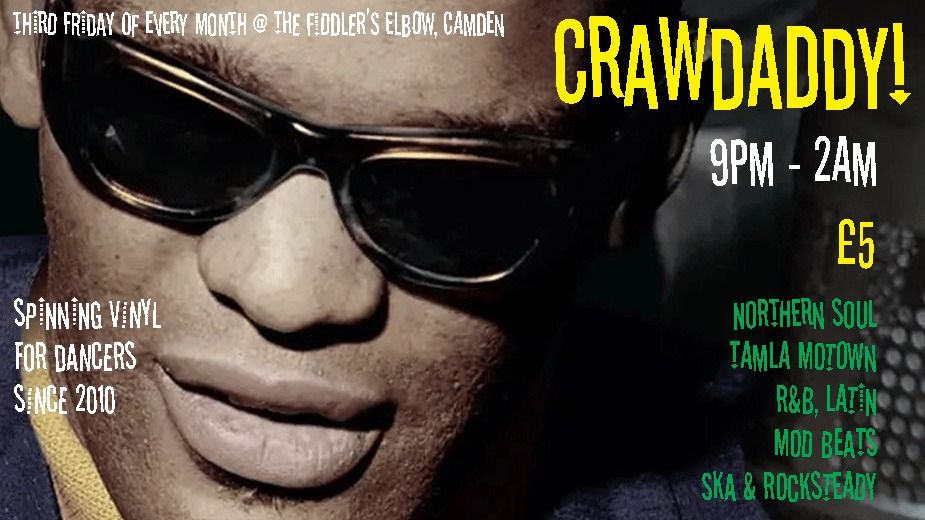 Crawdaddy! Christmas Bash with guest DJ Alan Handscombe