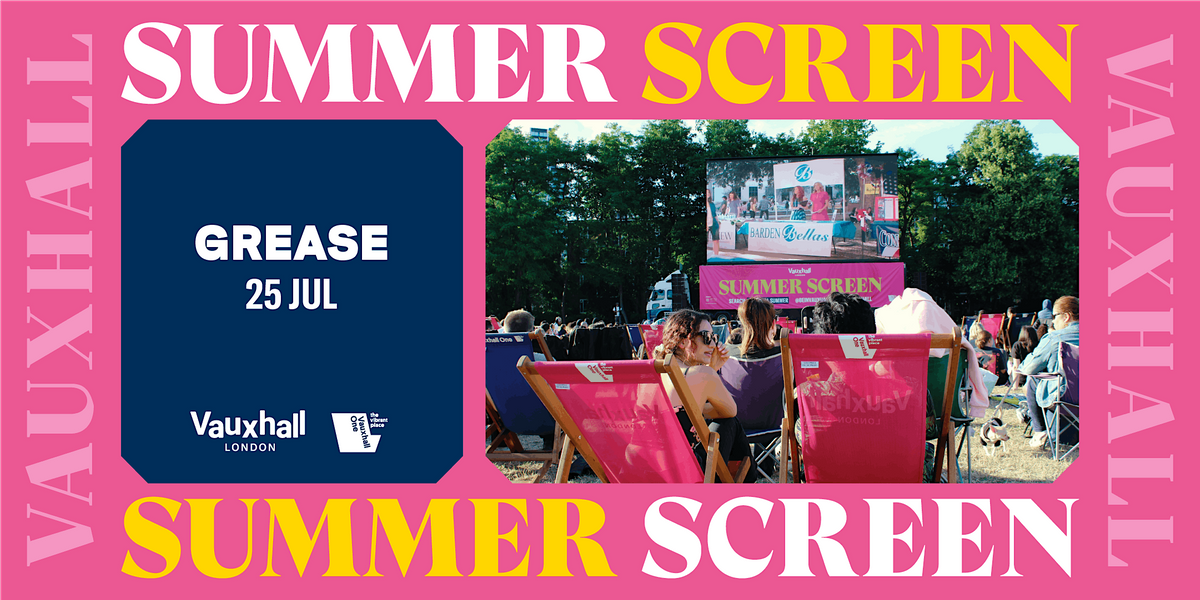 Summer Screen: Grease