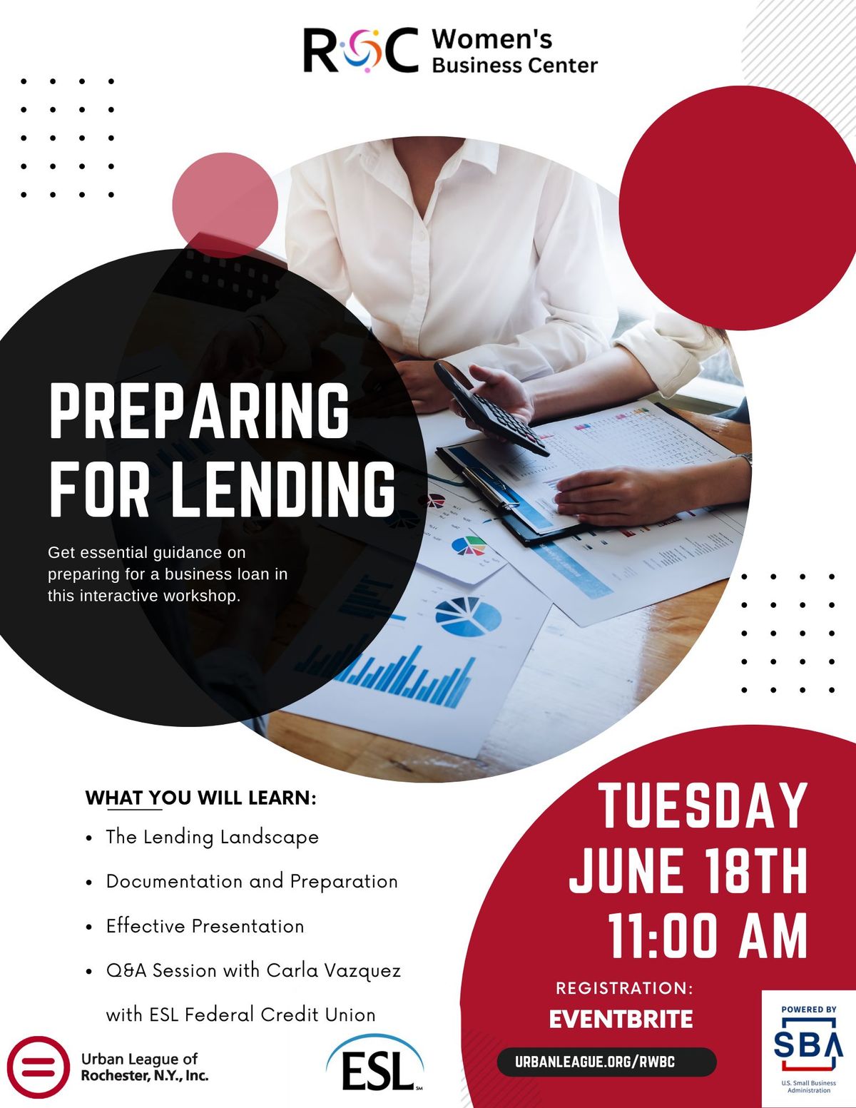 RWBC Workshop: Preparing for Lending