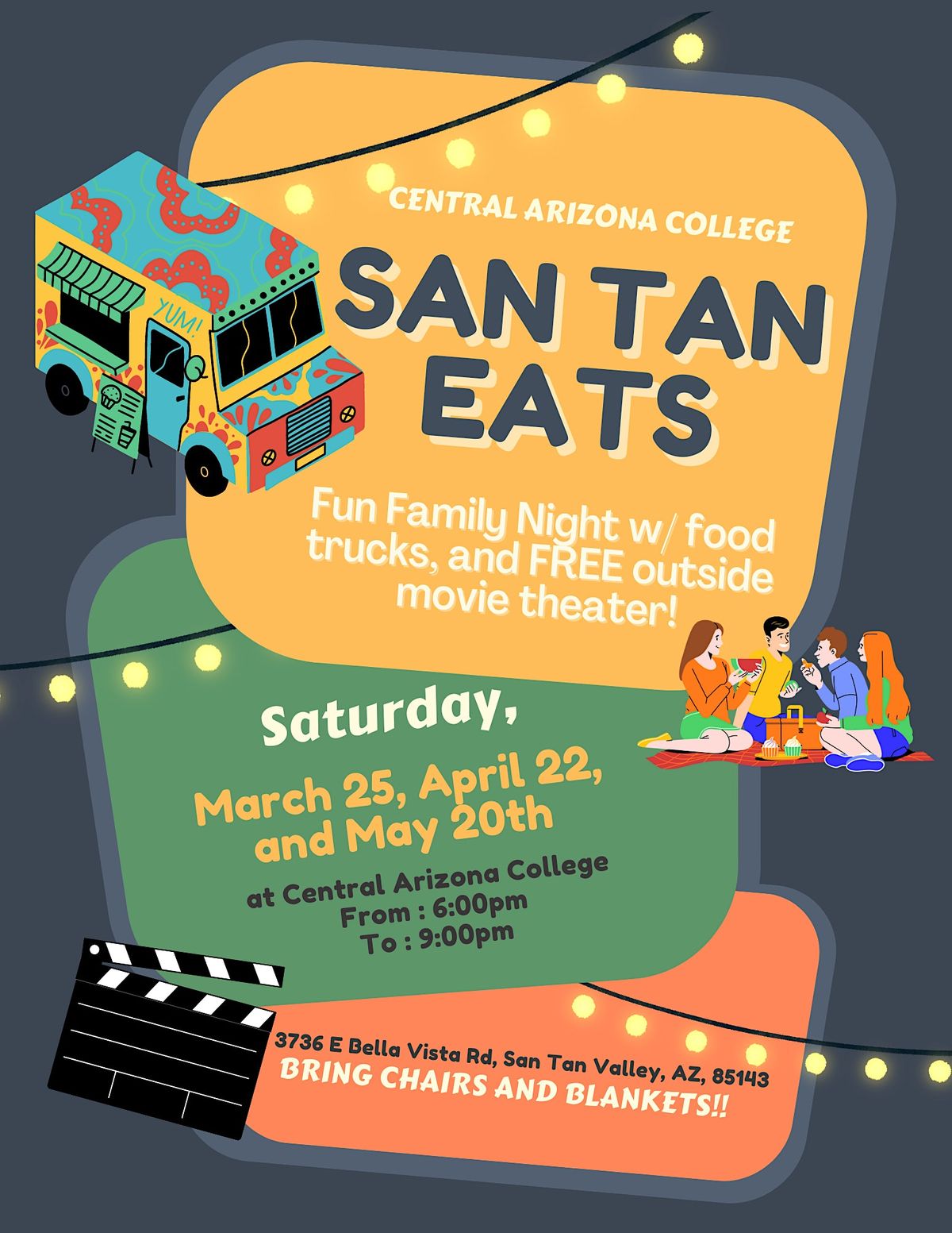San Tan Eats: Food Trucks & FREE Movie
