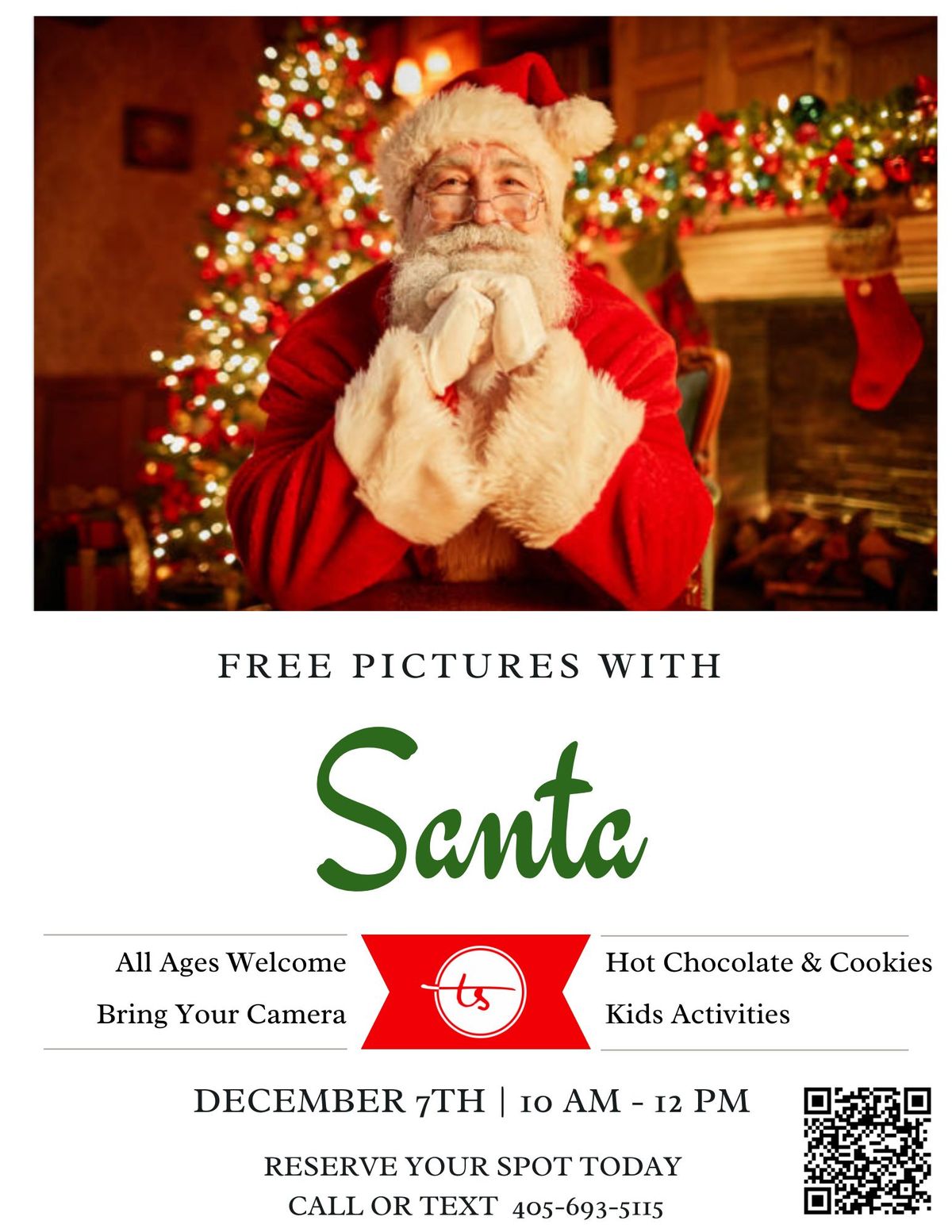 Free Community Event \/Pictures With Santa