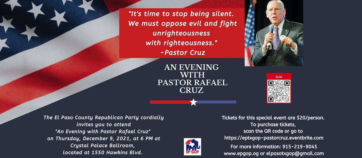 An Evening with Pastor Rafael Cruz